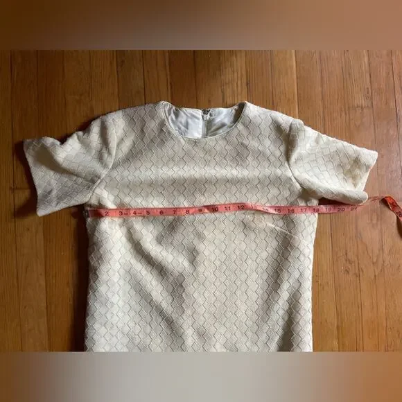 60s Vintage Bullocks Wilshire Casual Shop Knit A-Line Dress - Picture 7 of 9